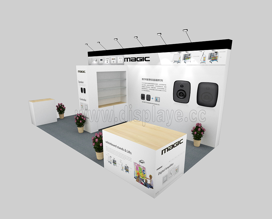 E33百变便携展位 音响展中的空间魔术师